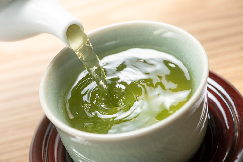 Green tea from teadaytea
