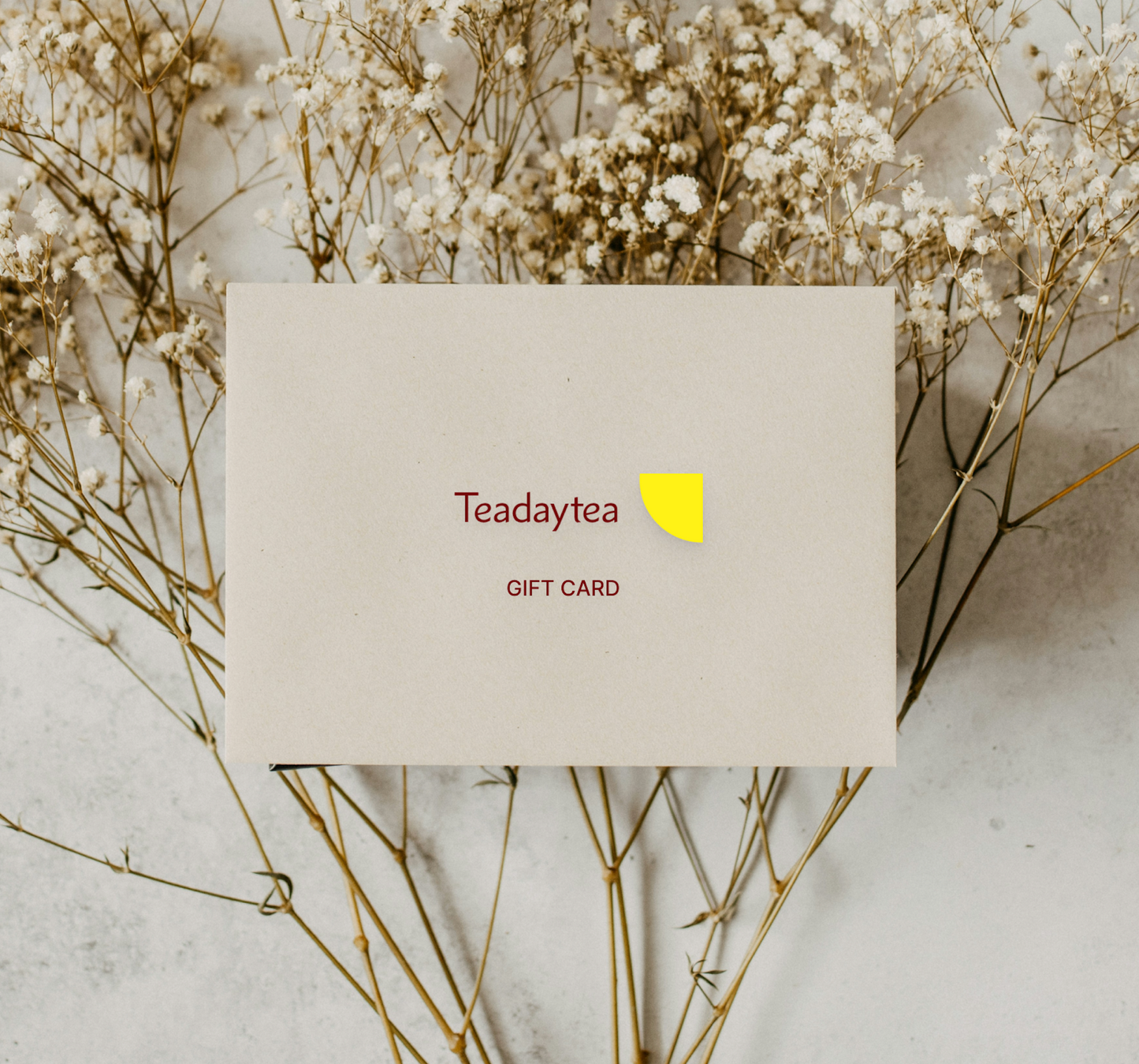 Teadaytea digital gift card
